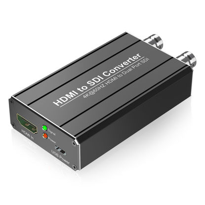 Picture of 4K/60Hz HDMI to SDI Converter, Dual SDI Output Adapter Support HDMI 2.0 Input, Auto Format Detection Extender for Camera Home Theater