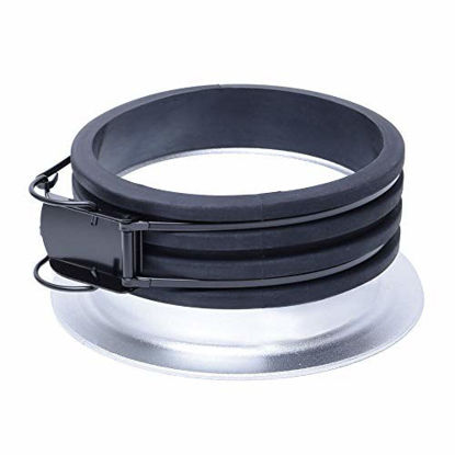 Picture of Fotoconic 135mm / 5.3 Inch Diameter Mounting Flange Speedring Ring Adapter for Flash Accessories Fits for Profoto
