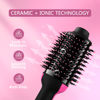 Picture of Mayloa Hair Dryer Brush Blow Dryer Brush in One, 4 in 1 Styling Tools Blow Dryer with Ceramic Oval Barrel, Hair Dryer and Styler Volumizer, Hot Air Brush Hair Straightener Brush for All Hair Types