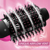 Picture of Mayloa Hair Dryer Brush Blow Dryer Brush in One, 4 in 1 Styling Tools Blow Dryer with Ceramic Oval Barrel, Hair Dryer and Styler Volumizer, Hot Air Brush Hair Straightener Brush for All Hair Types