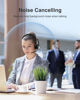 Picture of Link Dream Trucker Bluetooth Headset 20H Talktime Wireless Headset with 270°Rotatable Noise Cancelling Microphone USB Dongle for Online Meeting, Office Home, Call Center, Computer, Cell Phone (BH60)