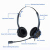 Picture of MAIRDI Telephone Headset with Microphone Noise Canceling, Binaural with RJ9 Jack & 3.5mm Connector for Office Call Center Deskphone Cell Phone PC Laptop, Work for Cisco 7941 7965 6941 7861 8811 8961