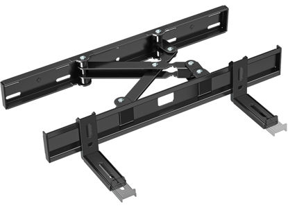 Picture of Mounting Dream Universal Soundbar Wall Mount with up to 7.3 inch Extension, Sound Bar Mount Bracket for Mounting Under or Above TV, Fits Most Soundbars up to 17.5LBS, MD5432