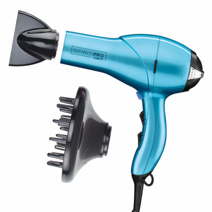 Picture of INFINITIPRO BY CONAIR Hair Dryer, 1875W Salon Performance AC Motor Hair Dryer, Conair Blow Dryer, Aqua