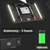 Picture of LIPFISBARBERSHOP.COM The 360 LED Mirror - Adjustable Telescoping Hooks, Perfect Self Haircut Mirror for Men - 3 Way Mirror for Hair Cutting - Mirror to Cut Your Own Hair (with LED Lights)