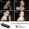 Picture of 2 Pack 70 LED Video Light with Tripod Stand/Color Filters/Remote Control/USB Wall Charger, Obeamiu 5600K USB Studio Shooting Kit for Photography Lighting, Game Streaming, Conference Zoom Calls