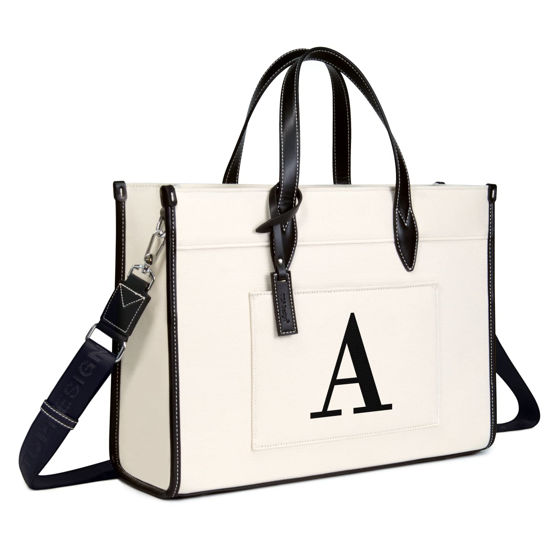 Custom Monogrammed Adventure Bag - Single Initial Travel Tote – CB Studio