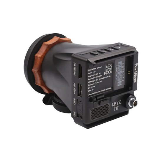 Picture of Portkeys LEYE III 4K HDMI Electronic Viewfinder 2.4 Inch LCD Monitor [Adjustable +8D~-3D]