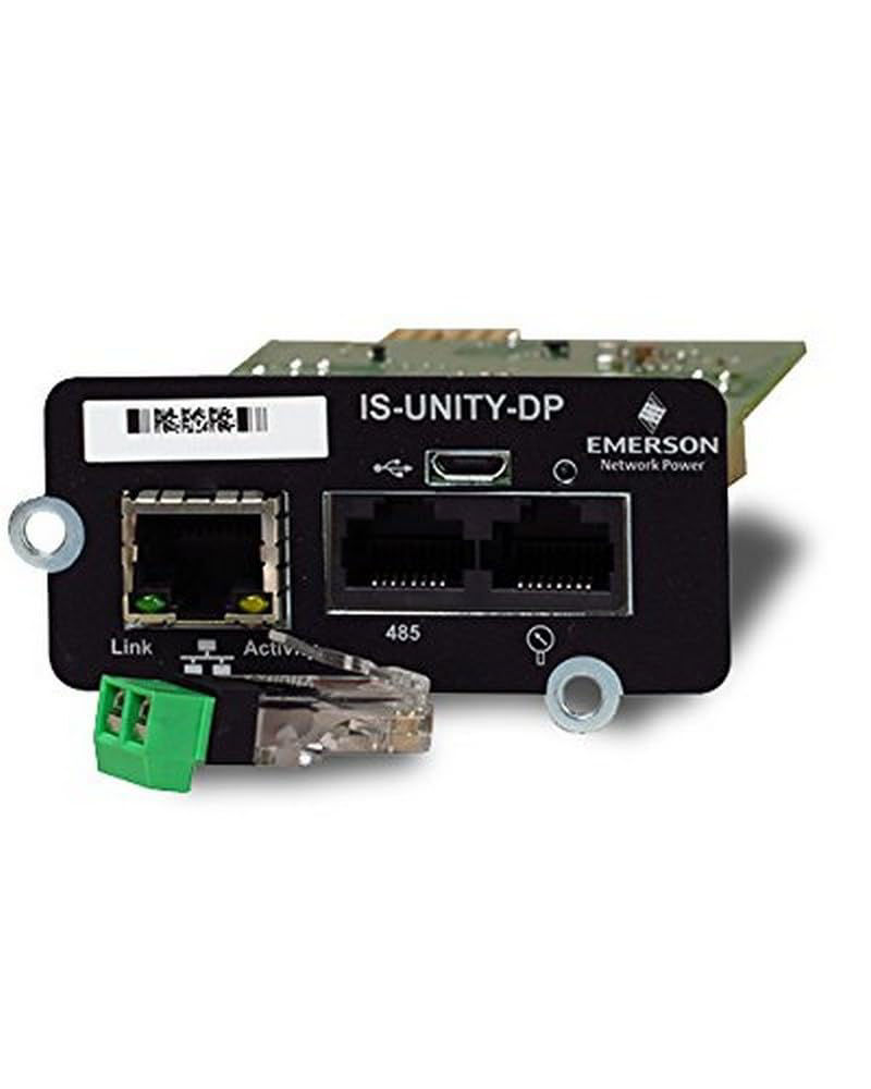 Carte De Communication Emerson Liebert IntelliSlot Unity IS-UNITY-DP (SNMP/BACnet) Neuve