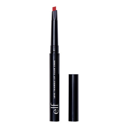 Picture of e.l.f. Love Triangle Lip Filler Liner, 2-in-1 Lip Liner Pencil For Sculpting & Filling, Long-Lasting Intense Color, Red