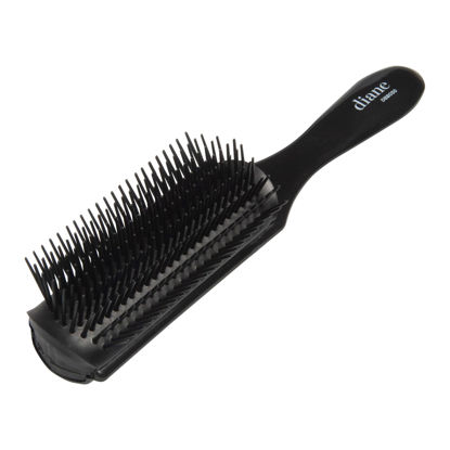 Picture of Diane Nylon Pin Styling Hair Brush for Detangling, Separating, Shaping and Defining Wet Thick or Curly Hair, Glides Through Tangles with Ease