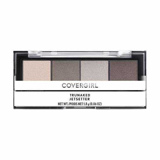 Picture of COVERGIRL COVERGIRL Trunaked Quad Eyeshadow Palette, Jetsetter, Jetsetter, 0.06 Ounce