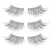 Picture of Frihappy False eyelashes Natural Half Lash 3 Pairs Accent Fake Lashes Wispy Light Volume Reusable Pack (HF3)