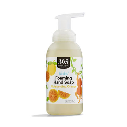 Picture of 365 by Whole Foods Market, Outstanding Orange Kids Foaming Hand Soap, 12 Fl Oz
