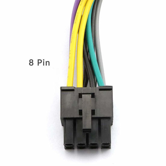 GetUSCart 24Pin to 8Pin 18AWG ATX PSU Power Supply Adapter Cable for