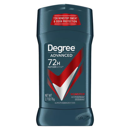 Picture of Degree Men Advanced Antiperspirant Deodorant Nonstop 72-Hour Sweat and Odor Protection Antiperspirant For Men With MotionSense Technology 2.7 oz