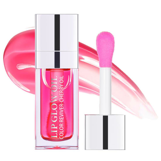 Picture of Hydrating Lip Glow Oil, Moisturizing Lip Glow Oil, Lip Plumper Gloss, Transparent Lip Gloss, Lip Oil, Plumping Lip Oil, Lip Balm, Tinted Lip Balm Lip Care