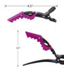 Picture of Hair Clips for Women by HH&LL - Wide Teeth & Double-Hinged Design - Alligator Styling Sectioning Clips of Professional Hair Salon Quality - 10Pack (Purple)