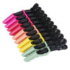 Picture of Hair Clips for Women by HH&LL - Wide Teeth & Double-Hinged Design - Alligator Styling Sectioning Clips of Professional Hair Salon Quality - 10Pack (RROYG)