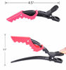 Picture of Hair Clips for Women by HH&LL - Wide Teeth & Double-Hinged Design - Alligator Styling Sectioning Clips of Professional Hair Salon Quality - 10Pack (RROYG)