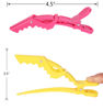 Picture of Hair Clips for Women by HH&LL - Wide Teeth & Double-Hinged Design - Alligator Styling Sectioning Clips of Professional Hair Salon Quality - 10Pack (Mixed Candy)