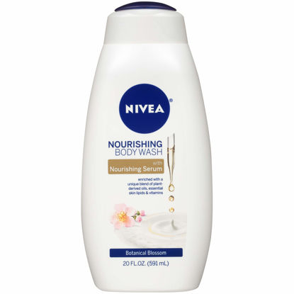 Picture of NIVEA Nourishing Botanical Blossom Body Wash, 20 Fl Oz