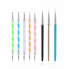 Picture of FULINJOY 5PCS Dotting Pens with 3 PCS Nail Painting Brushes, Nail Art Design Tools