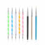 Picture of FULINJOY 5PCS Dotting Pens with 3 PCS Nail Painting Brushes, Nail Art Design Tools