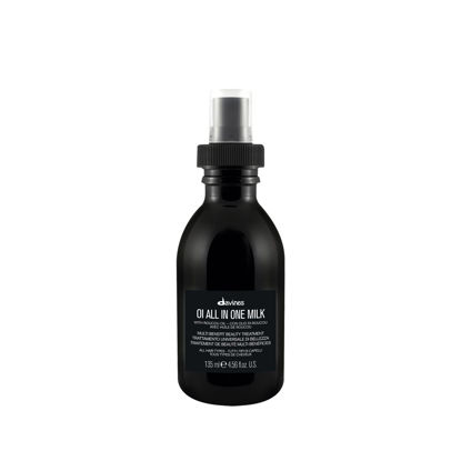 Picture of Davines OI All in One Milk | Hair Milk Spray | Powerful Hair Detangler + Heat Protection | Smoothes Frizzy Hair | 4.56 Fl Oz