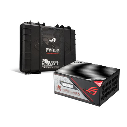 Picture of ASUS ROG Thor 1000W Platinum II EVA Edition V2 (Fully Modular Power Supply, 80+ Platinum, Lambda A++ Certified, 135mm PWM Fan, 0dB Mode, OLED Panel, Sleeved Cables, Aura Sync, 10 Year Warranty)
