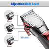 Picture of FADEKING® Professional Hair Clippers for Men - Cordless Barber Clippers for Hair Cutting, Rechargeable Hair Beard Trimmer for Men with LED Display & Quality Travel Case, Gifts for Men