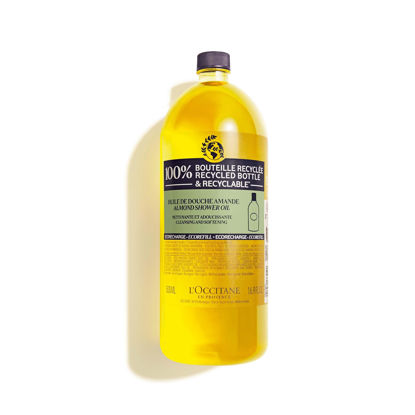 Picture of L'Occitane Cleansing & Softening Almond Shower Oil, 16.9 Fl Oz (Pack of 1)