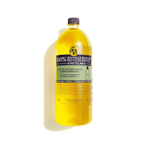 Picture of L'Occitane Cleansing & Softening Almond Shower Oil, 16.9 Fl Oz (Pack of 1)