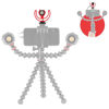 Picture of JOBY Wavo Mobile Compact On-Camera Microphone with Rycote Shock Mount, Deadcat Windscreen for Smartphone, Camcorder, iPhone Microphone, Vlogging, YouTube, Phone Microphone, Professional Microphone