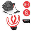 Picture of JOBY Wavo Mobile Compact On-Camera Microphone with Rycote Shock Mount, Deadcat Windscreen for Smartphone, Camcorder, iPhone Microphone, Vlogging, YouTube, Phone Microphone, Professional Microphone