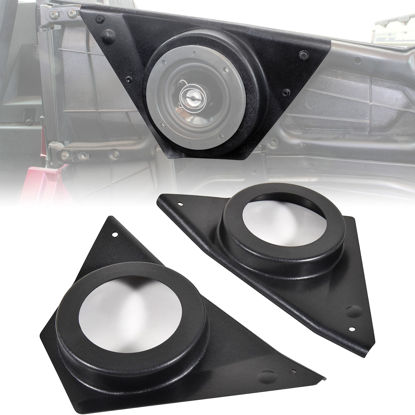 Picture of SAUTVS UTV Door Speaker Pods for RZR XP 1000 S 900 ACE 570 900, Waterproof Dustproof Front Speaker Pods Panels for Polaris RZR 900 RZR 1000 S RZR XP 1000 ACE 570 900 Accessories 2014-2021(2PCS)