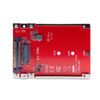 Picture of StarTech.com M.2 to U.3 Adapter for M.2 NVMe SSDs, PCIe M.2 Drive to 2.5inch U.3 (SFF-TA-1001) Host Adapter/Converter, TAA Compliant (1M25-U3-M2-ADAPTER)