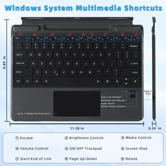surface pro 8 touch keyboard