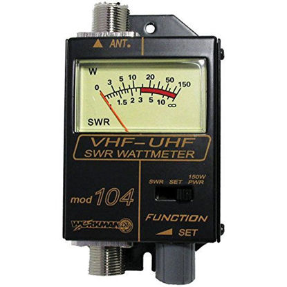 Picture of Workman 104 SWR / Power Meter for VHF / UHF Ham / CB Radio