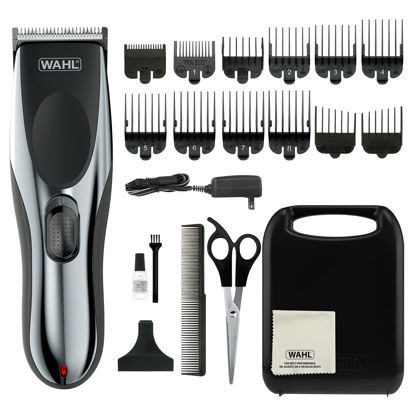 Picture of Wahl Clipper Rechargeable Cord/Cordless Haircutting & Trimming Kit for Heads, Longer Beards, & All Body Grooming - Model 79434