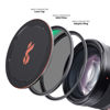 Picture of K&F Concept 67mm Magnetic Swap ND8 Lens Filter (3-Stop Fixed Neutral Density Filter) Quick Switch Waterproof Scratch Resistant Lens Filter with 28 Multi-Layer Coatings for Camera Lens
