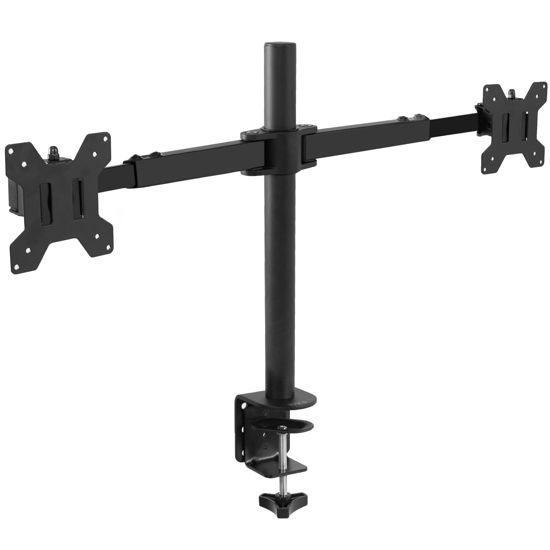 Tripp Lite Dual Vertical Flat-Screen Desk Stand/Clamp Mount, Up To 27 - View #13