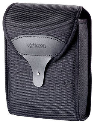 Picture of Opticron Universal Binocular Case - Soft Canvas & Leather. Internal Dimensions 7.9x5.1x2.4 inches