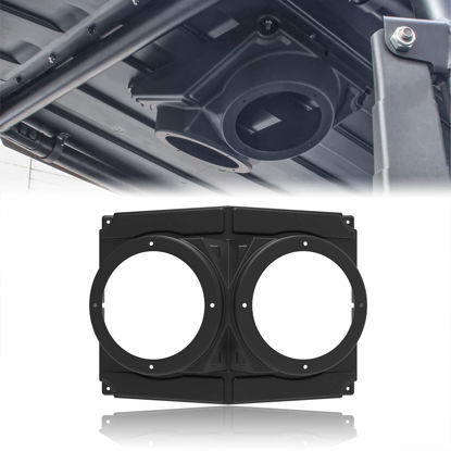 Picture of SAUTVS UTV Speakers Pod Enclosure for RZR, Waterproof Universal 6.5" Overhead Speaker Pods Box for Polaris RZR UTV Cart Accessories(1PCS)
