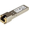 Picture of StarTech.com Cisco Meraki MA-SFP-1GB-TX Compatible SFP Module - 1000BASE-T - SFP to RJ45 Cat6/Cat5e - 10/100/1000 Mbps - RJ-45 100m - Cisco Meraki MS225, MX400, MS250 (MASFP1GBTXST)