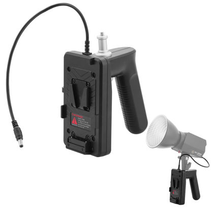Picture of IFOOTAGE V-Mount Battery Grip, Compatible SL1 60DN for Handheld Portable Video Lighting