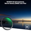 Picture of NEEWER 62mm HD Soft Gradient ND Lens Filter, GND8 3 Stop (0.9) Graduated Neutral Density Filter, 31 Layer Nano Coated/Water Repellent/Scratch Resistant/Anti Reflectivity for Balanced Light Proportion