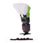 Picture of LumiQuest Ultrasoft Frosted Photography Lighting Diffuser, Compact Modifier with UltraStrap, Camera Lighting, Universal Portable Studio Lights for External Camera Flashes, Photo Light, Neon Green
