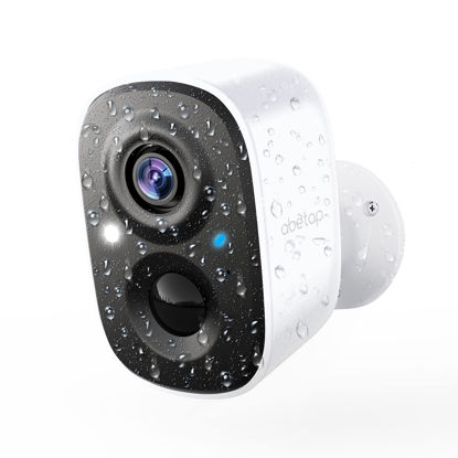 Picture of Security Cameras Wireless Outdoor, 1080P WiFi Camera Outdoor Wireless w/Color Night Vision, AI/PIR Detection, 2-Way Talk, Cloud/SD, Weatherproof, Battery Powered Outdoor Cameras for Home Security