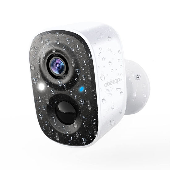 Picture of Security Cameras Wireless Outdoor, 1080P WiFi Camera Outdoor Wireless w/Color Night Vision, AI/PIR Detection, 2-Way Talk, Cloud/SD, Weatherproof, Battery Powered Outdoor Cameras for Home Security